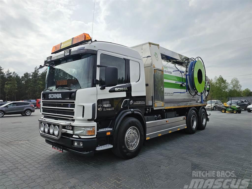 Scania WUKO KAISER EUR-MARK PKL 8.8 FOR COMBI DECK CLEANI Camiões Aspiradores Combi
