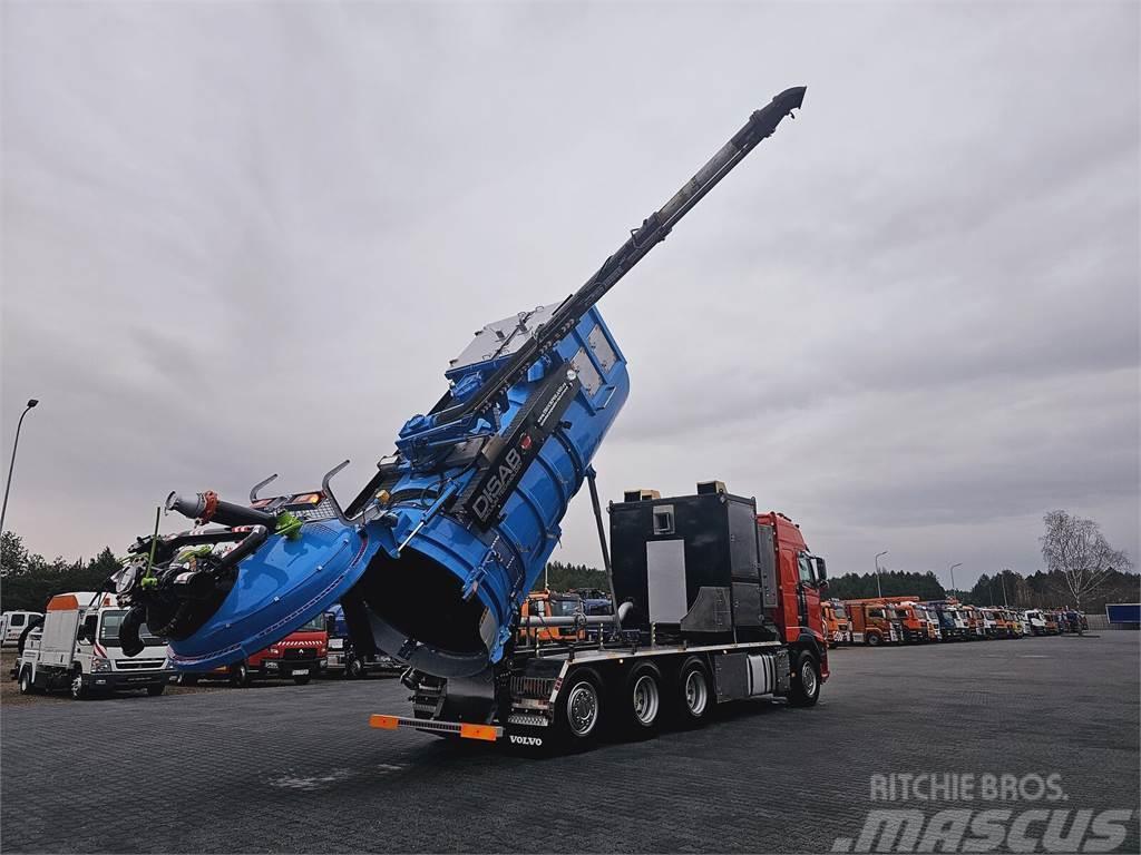 Volvo Disab Centurion P210/9 Suction-blowing vacuum load Camiões Municipais / Uso Geral