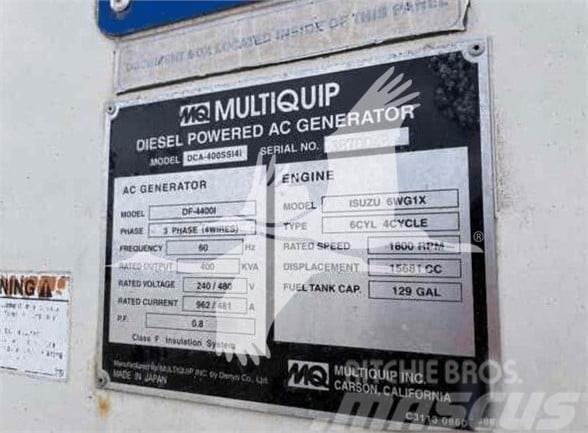 MultiQuip WHISPERWATT DCA400SSI4i Geradores Gás