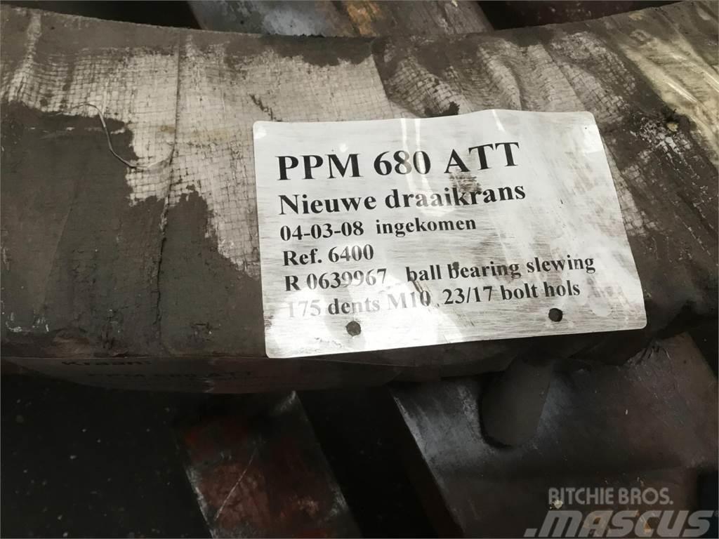 PPM 680 ATT slew ring Peças e equipamento de gruas