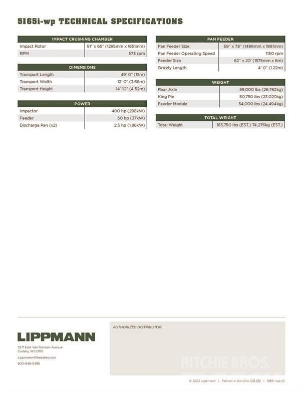 Lippmann 5165i WP Britadeiras