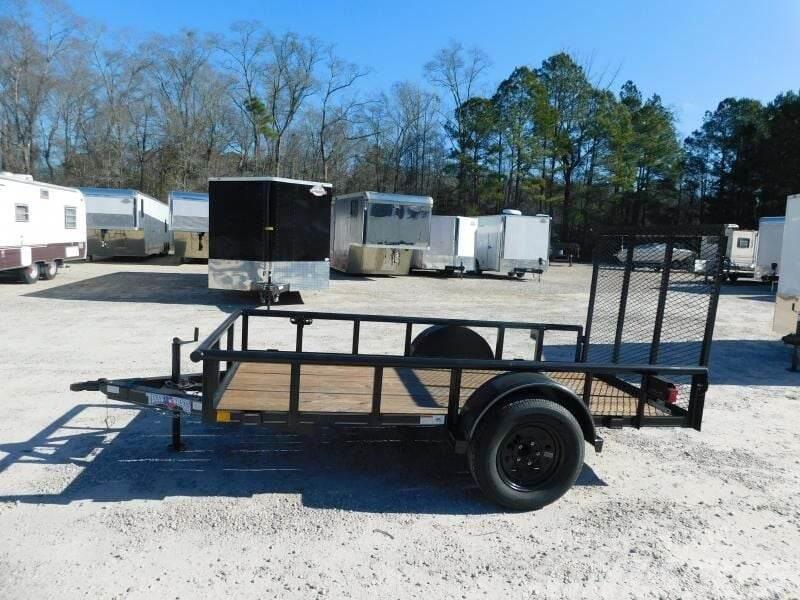 Texas Bragg Trailers 5x10P Heavy Duty with Gate Outros