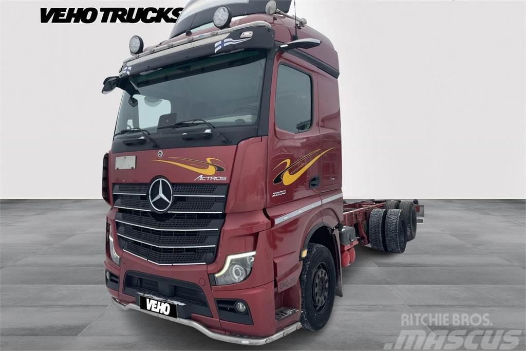 Mercedes-Benz ACTROS 5 L 2653L DNA 6x2 Alusta Camiões de chassis e cabine