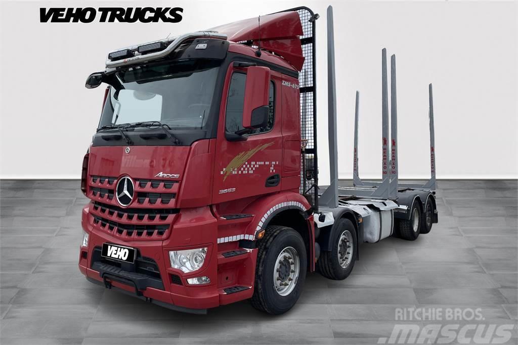 Mercedes-Benz Arocs 3253 L 8x4 Camiões de transporte de troncos