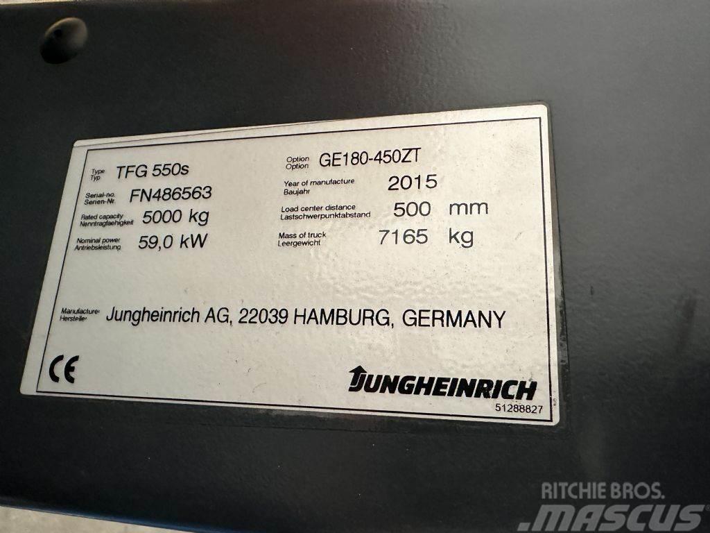 Jungheinrich TFG 550s - nur 1080 Stunden !!! Empilhadores a gás