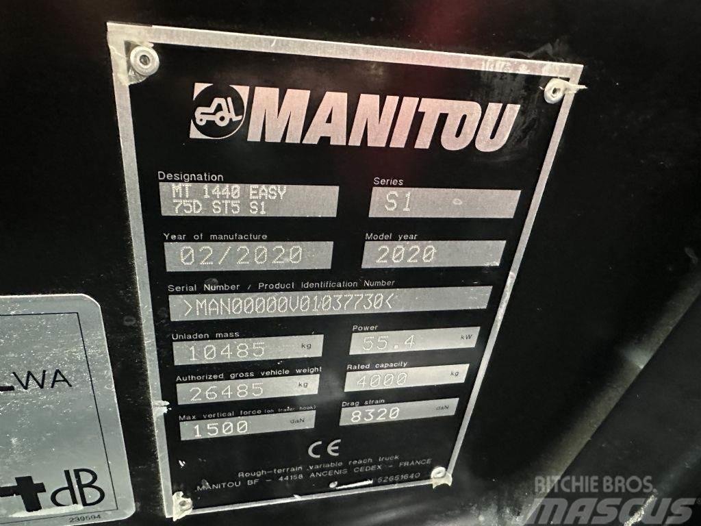 Manitou MT 1440 EASY - TOP ZUSTAND !! Manipuladores telescópicos