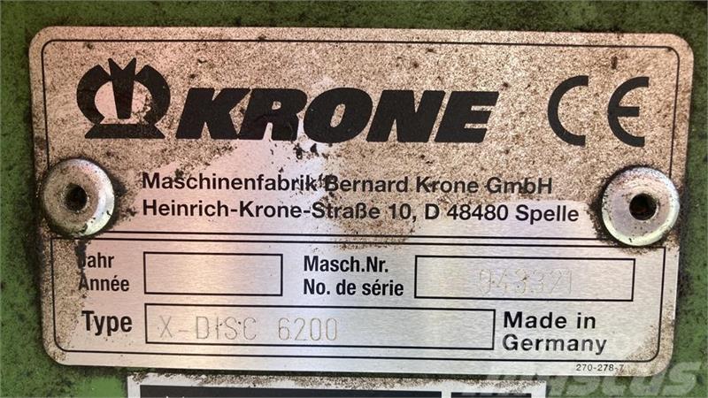Krone X-Disc 6200 Acessórios máquinas feno e forragem
