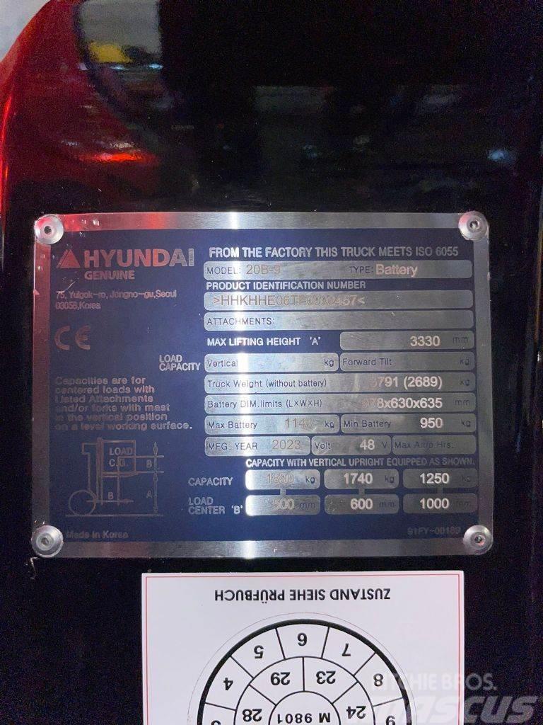 Hyundai 20B-9 Empilhadores eléctricos