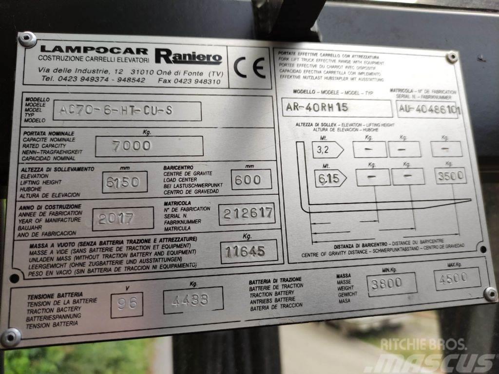  Raniero AC70-6-HT-CU-S Empilhadores eléctricos